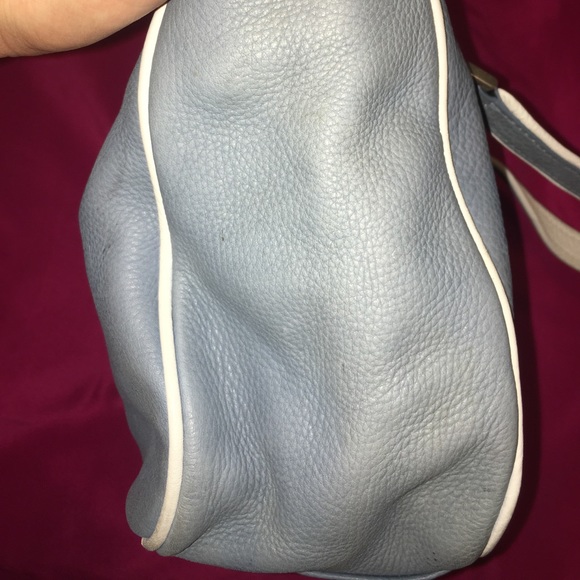 Clearance 🛍 Light blue with white fossil handbag. - Picture 5 of 7